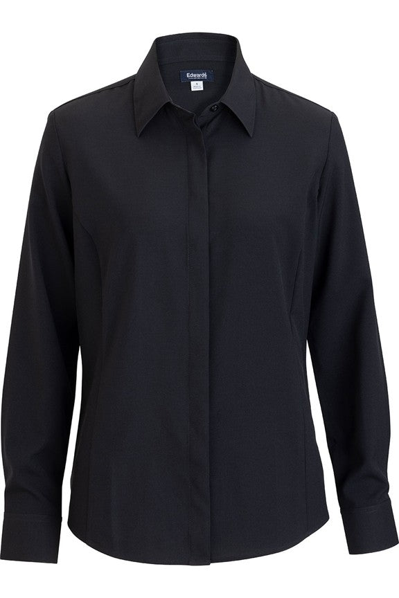 Ladies Café Batiste Long Sleeve Shirt