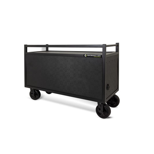 Partially Enclosed Synth Cart