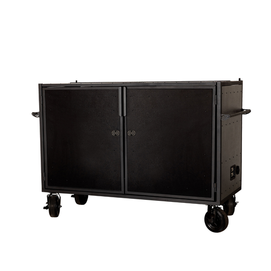 Triple Mixer Cart
