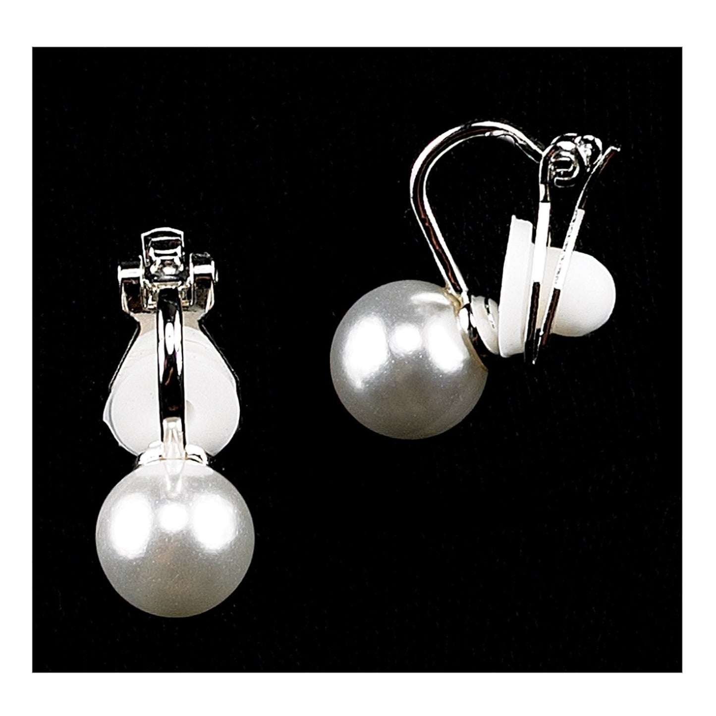 Pearl Earrings - Stud or Clip-On