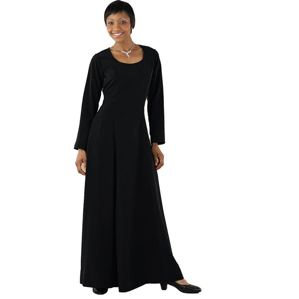 Long Sleeve Scoop Neckline (Lillian) Dress Band-Mart/Choir-Mart Long Sleeve Scoop Neckline (Lillian) Dress Band-Mart/Choir-Mart