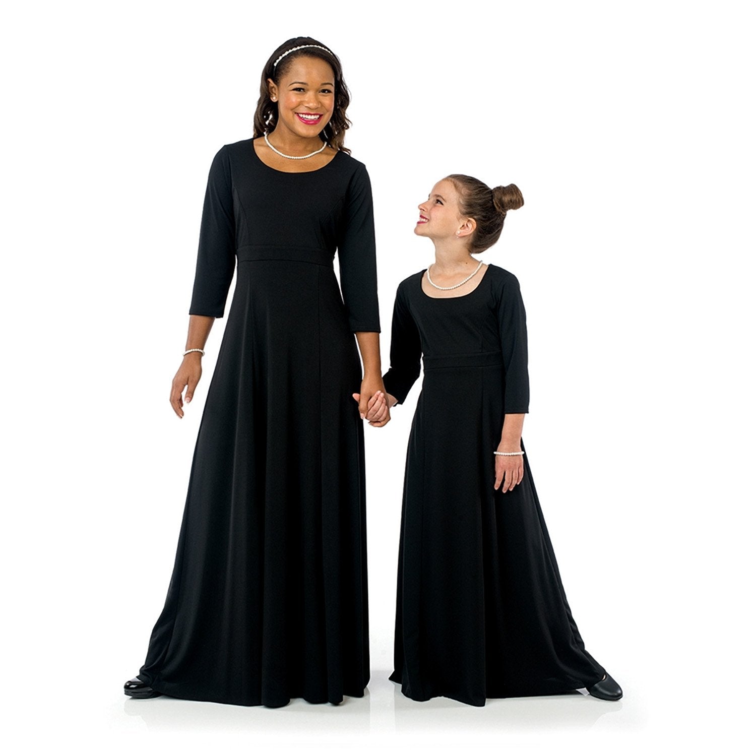 choir dresses black Matte Church Robe - Wholesale 48 (5'3" through finish with reinforced stitching throughout MYAYD Cassock Dress Robe Church