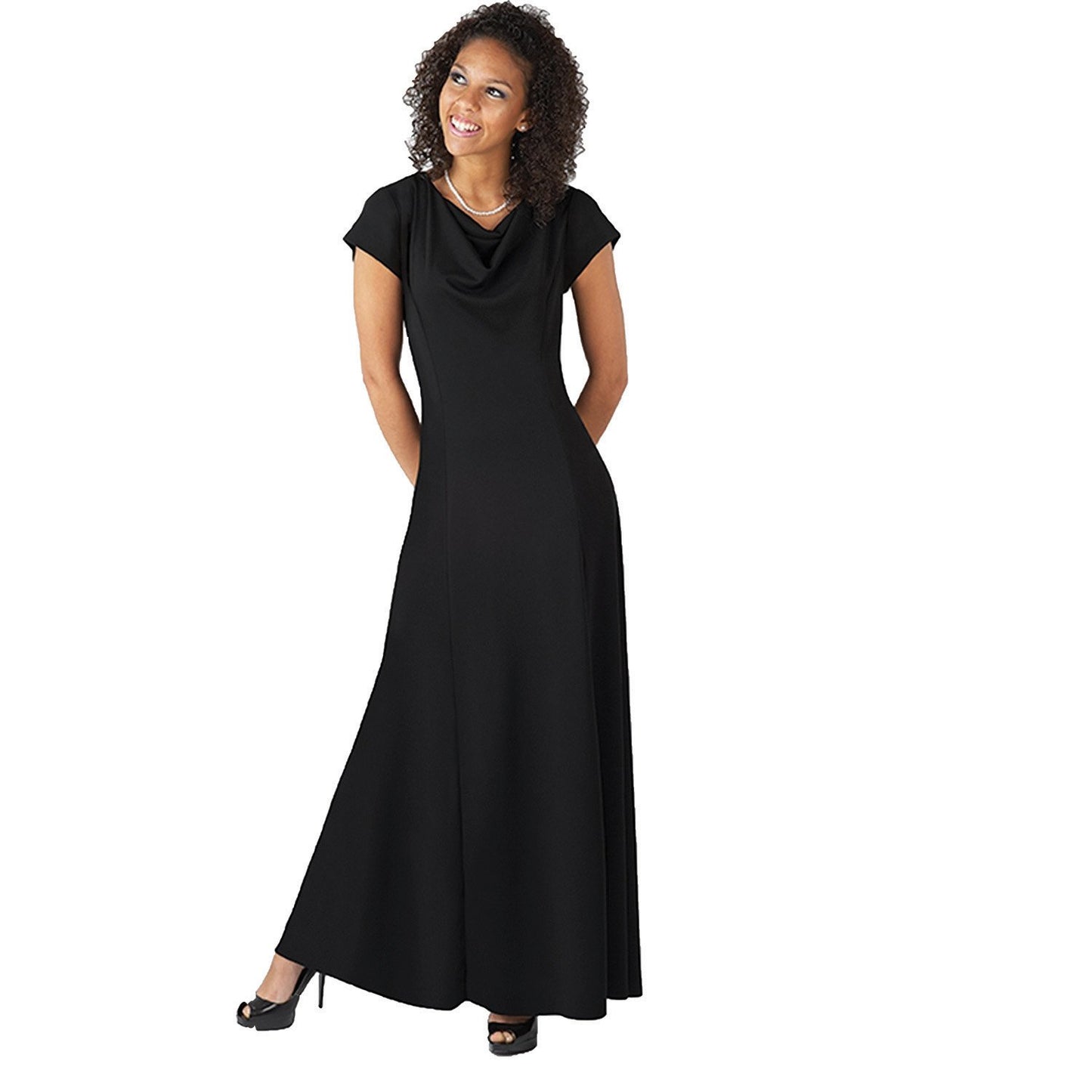 Pippa Cowl Neck Dress (Adult & Youth)