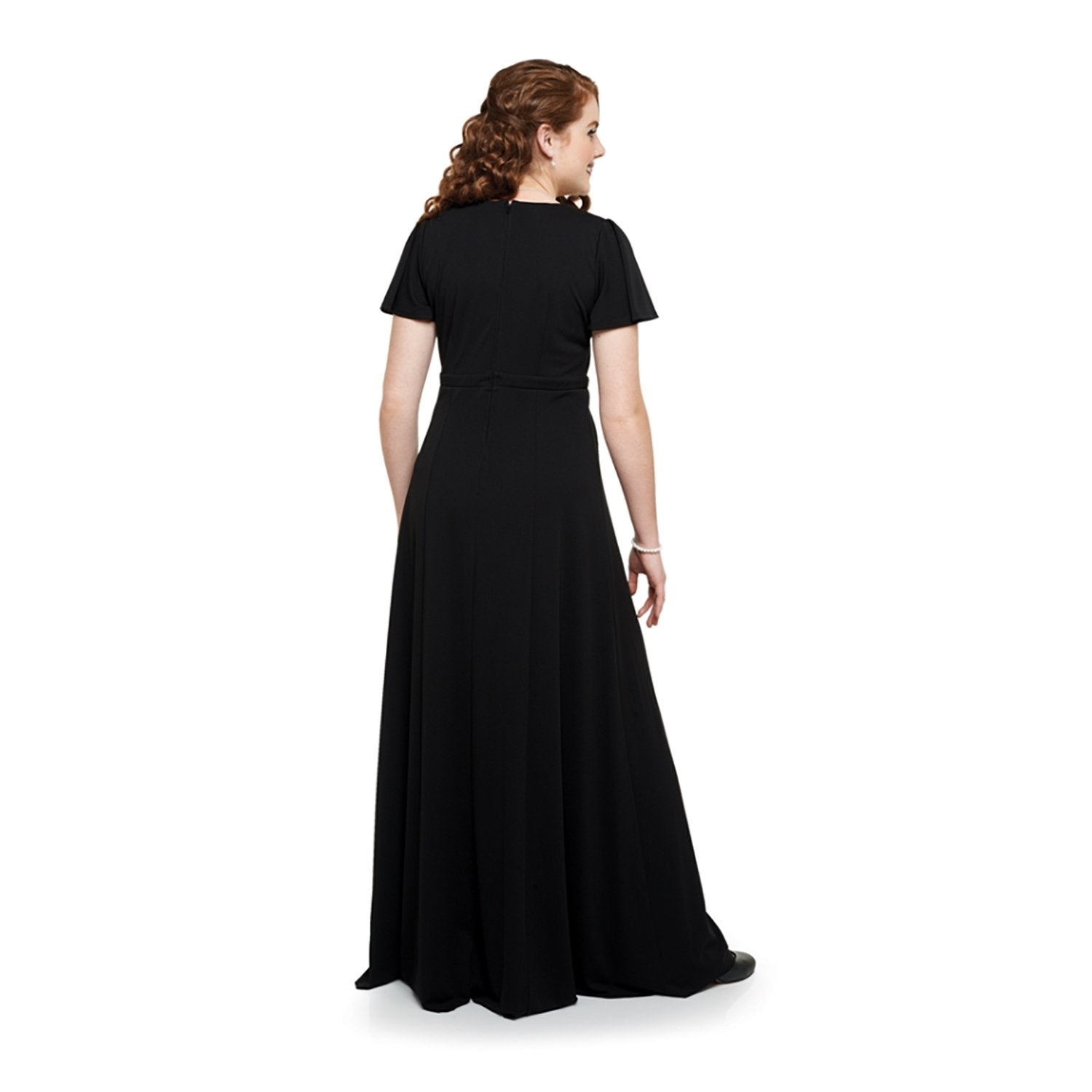 Strapless Empire Waist Dress - Black Bali Twist | NOVICA