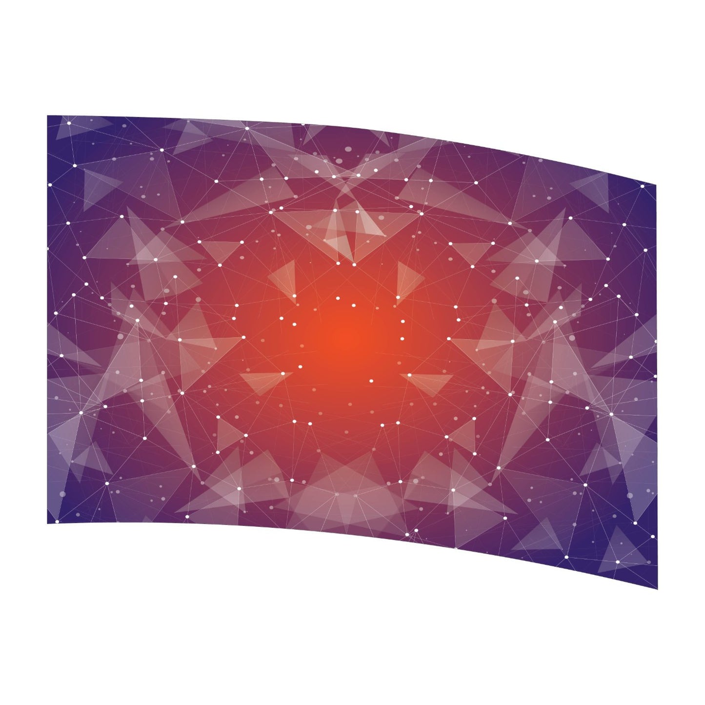 Digital Print Flag - DPF1960 Orange-Purple