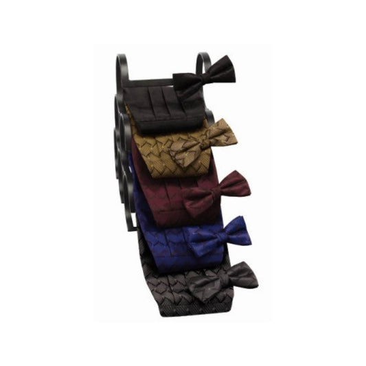 Wave Banded Bow Ties