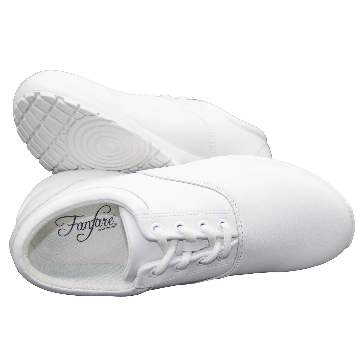 New! White Fanfare by DeMoulin™ Marching Band Shoe