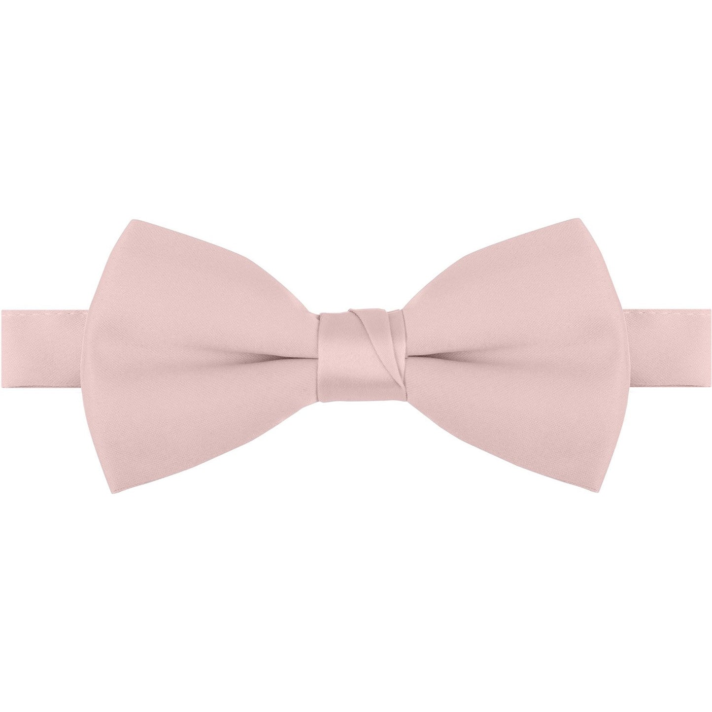 Polyester Satin Bow Tie - Banded or Clip-On - 26 Colors