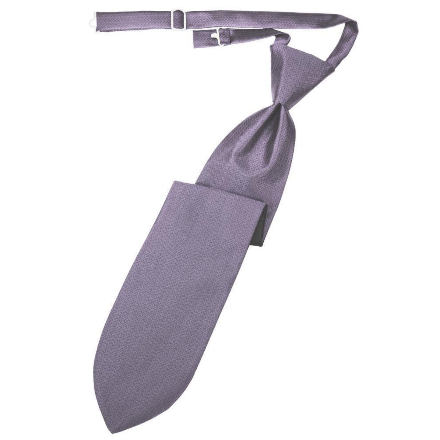 Herringbone Pre-Tied Necktie