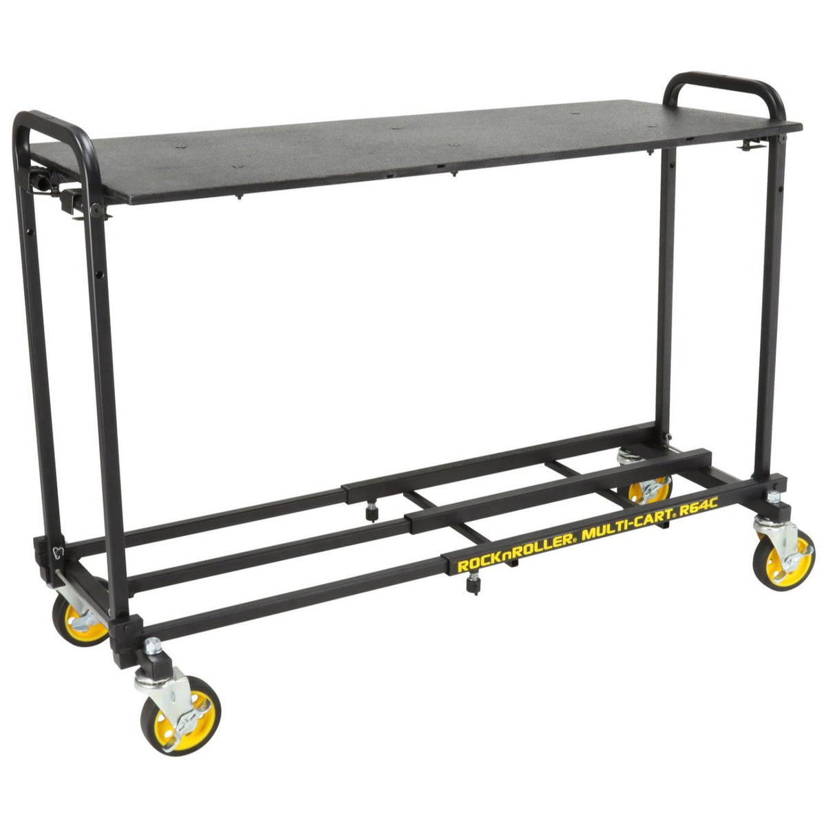 Single carpeted panel measuring approximately 39″ × 16″, designed to clip into R6 cart uprights—providing quick, sturdy surface for laptops or sheet music