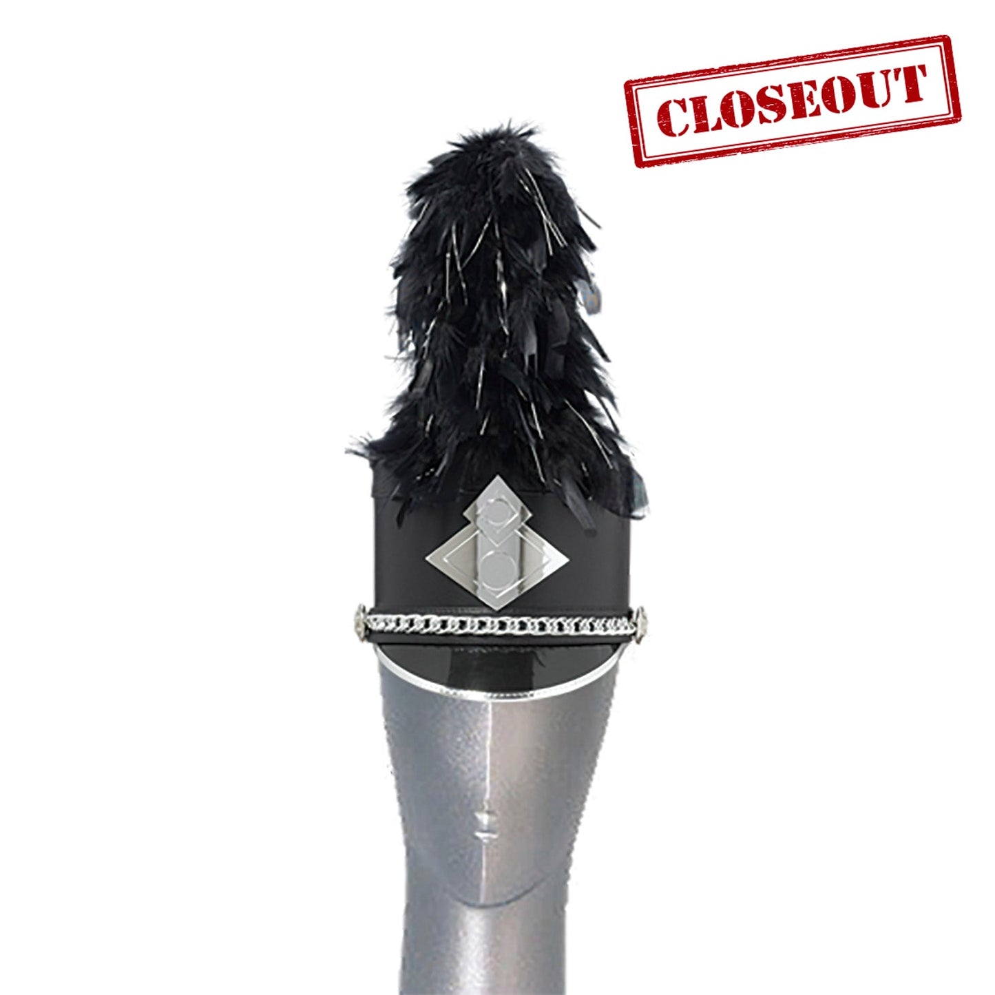 Closeout French Fountain Plume with Mylar